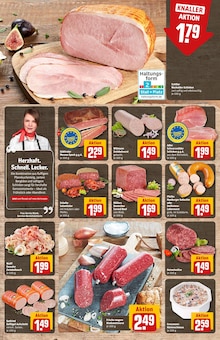 Wurst im aktuellen REWE Prospekt (Braunschweig) Wurst im REWE Prospekt "Dein Markt" mit 34 Seiten (Braunschweig)