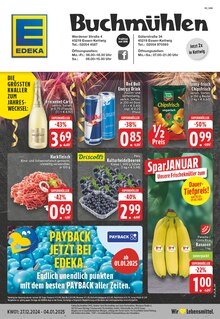 Aktueller EDEKA Prospekt "Aktuelle Angebote" Seite 1 von 24 Seiten für Ratingen