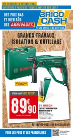 Catalogue Bricolage Brico Cash en cours à Salon-de-Provence et alentours, "GRANDS TRAVAUX, ISOLATION & OUTILLAGE", 28 pages, 18/10/2024 - 07/11/2024