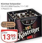 Schwarzbier im Angebot bei GLOBUS in Ludwigshafen Schwarzbier Angebote von Köstritzer bei GLOBUS Ludwigshafen für 13,99 €
