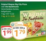 Aktuelles Big City Pizza Angebot bei GLOBUS in Salzgitter ab 1,79 €
