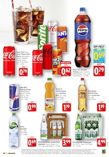Coca Cola im EDEKA Prospekt "Aktuelle Angebote" mit 76 Seiten (Villingen-Schwenningen)