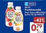 Fruchtbuttermilch im ALDI SÜD Prospekt Fruchtbuttermilch von MÜLLER im aktuellen ALDI SÜD Prospekt für 0,79 €