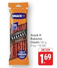 Aktuelle Mettwurst Angebote bei EDEKA in Frankfurt (Main) Aktuelles Kabanos Classic Angebot bei EDEKA in Frankfurt (Main) ab 1,69 €