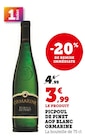 Picpoul de Pinet AOP Blanc - ORMARINE en promo chez Super U Saint-Jean-de-la-Ruelle à 3,99 €