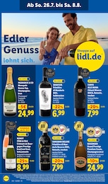 Sekt im Lidl Prospekt Sekt im Lidl Prospekt "LIDL LOHNT SICH" auf Seite 20