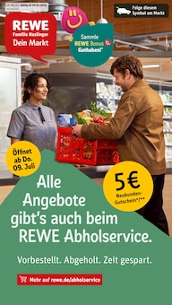 Aktueller REWE Prospekt "Dein Markt" Aktueller REWE Prospekt