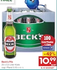 Aktuelle Hasseröder Angebote bei Netto Marken-Discount in Ulm Aktuelles Beck's Pils Angebot bei Netto Marken-Discount in Ulm ab 10,99 €