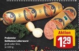 Delikatess Leberwurst Angebote von Probsteier bei REWE Mülheim für 1,29 €