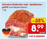 Schweine-Rollbraten oder -Spießbraten gefüllt im Angebot bei Netto Marken-Discount in Mühlhausen Schweine-Rollbraten oder -Spießbraten gefüllt Angebote bei Netto Marken-Discount Mühlhausen für 8,99 €