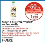 Yaourt à boire Yop parfum vanille - Yoplait en promo chez Monoprix Lille à 1,79 €