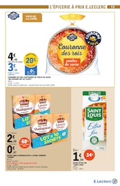 Promos Levure Chimique dans le catalogue "L'ARRIVAGE DE LA SEMAINE" de E.Leclerc à la page 15