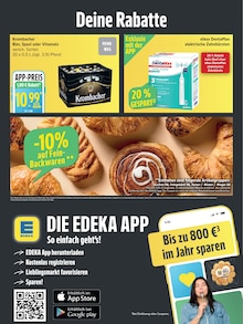 Bier im EDEKA Prospekt "Top Angebote" mit 8 Seiten (Rostock)