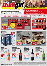 Trinkgut Prospekt für Weichs: "Aktuelle Angebote", 4 Seiten, 13.07.2026 - 18.07.2026
