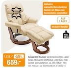 Sessel mit Hocker Angebote bei Opti-Wohnwelt Bremerhaven für 659,00 €