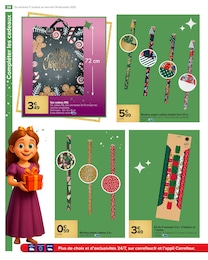 Prix et réduction Papier Cadeau dans le prospectus Carrefour Market en cours Offre Papier Cadeau dans le catalogue Carrefour Market du moment à la page 34