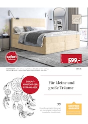 Boxspringbett im Polstermöbel Fischer Prospekt in Erlangen Aktueller Polstermöbel Fischer Prospekt mit Boxspringbett, "DEUTSCHLANDS BESTER FISCHER PREIS", Seite 6