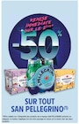 Promo -50% remise immediate sur le 2ème sur tout san pellegrino à  dans le catalogue Intermarché à Meyreuil