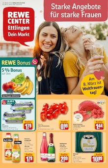 REWE Prospekt Dein Markt mit  Seiten in Ettlingen und Umgebung