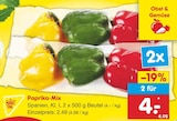 Paprika-Mix von Markttag im aktuellen Netto Marken-Discount Prospekt für 4,00 €