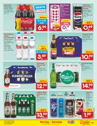 Paulaner spezi Angebot & Preis im aktuellen Netto Marken-Discount Prospekt Paulaner spezi Angebot im aktuellen Netto Marken-Discount Prospekt auf Seite 21
