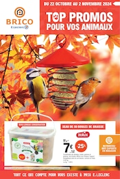 Catalogue Supermarchés E.Leclerc en cours à Farébersviller et alentours, "TOP PROMOS POUR VOS ANIMAUX", 4 pages, 22/10/2024 - 02/11/2024