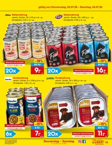 Katzenfutter im Netto Marken-Discount Prospekt "Aktuelle Angebote" mit 70 Seiten (Neuss)