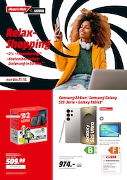 MediaMarkt Saturn Prospekt für Witten mit 14 Seiten MediaMarkt Saturn Prospekt für Witten: "Relax-Shopping", 14 Seiten, 14.10.2025 - 21.10.2025