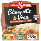 Blanquette de Veau Riz et Champignons à la Crème - WILLIAM SAURIN dans le catalogue Intermarché Super