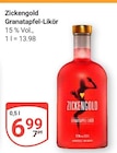 GLOBUS Grünstadt - Zickengold Granatapfel-Likör Angebot im Prospekt Zickengold Granatapfel-Likör bei GLOBUS im Grünstadt Prospekt für 6,99 €