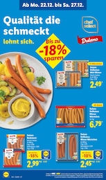 Lidl Fleischwurst im Prospekt 