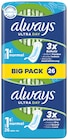 Ultra Day Binden Big Pack von Always im aktuellen Rossmann Prospekt