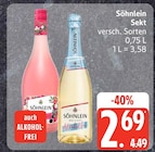 Sekt Angebote von Söhnlein bei EDEKA Cuxhaven für 2,69 €