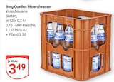 Aktuelles Mineralwasser Angebot bei GLOBUS in Mannheim ab 3,49 €