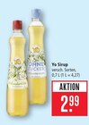 Sirup im Angebot bei Marktkauf in Lörrach Sirup Angebote von Yo bei Marktkauf Lörrach für 2,99 €