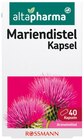 Mariendistel Kapsel von Altapharma für 3,69 € bei Rossmann im Angebot Mariendistel Kapsel von Altapharma im aktuellen Rossmann Prospekt
