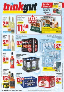 Aktueller Trinkgut Prospekt für Sassenberg und Ungebung,  Seiten zum blättern Trinkgut Prospekt Aktuelle Angebote mit  Seiten in Sassenberg und Umgebung