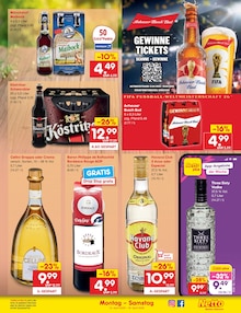 Bier im Netto Marken-Discount Prospekt "Aktuelle Angebote" mit 73 Seiten (Rostock)