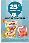 Promo 25% versés sur ma carte u tout Materne à  dans le catalogue U Express à La Maladrerie