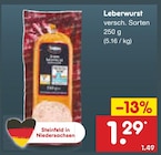Aktuelle Wurst Angebote bei Netto Marken-Discount in Bremerhaven Aktuelles Leberwurst Angebot bei Netto Marken-Discount in Bremerhaven ab 1,29 €