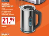 Aktuelles Edelstahl-Wasserkocher Angebot bei Marktkauf in Bielefeld ab 21,99 €