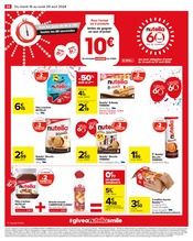 Nutella Angebote im Prospekt "Carrefour" von Carrefour auf Seite 28