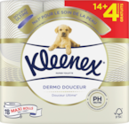 PAPIER TOILETTE DERMO DOUCEUR KLEENEX - KLEENEX - Auchan Hypermarché PAPIER TOILETTE DERMO DOUCEUR KLEENEX - KLEENEX à 8,99 € dans le catalogue Auchan Hypermarché