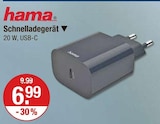 Schnelladegerät von hama für 6,99 € bei V-Markt im Angebot Schnelladegerät von hama im aktuellen V-Markt Prospekt