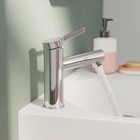 Castorama Besançon - Promo Mitigeur de lavabo chromé taille M, GoodHome Maza Promo Mitigeur de lavabo chromé taille M, GoodHome Maza à 39,90 € dans le catalogue Castorama à Besançon