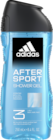 GEL DOUCHE HOMME CORPS CHEVEUX VISAGE AFTER SPORT ADIDAS - ADIDAS en promo chez Auchan Supermarché Orléans à 1,18 €
