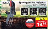 Spatengabel Wurzelsäge 2in1 im Angebot bei Zimmermann in Gifhorn Spatengabel Wurzelsäge 2in1 Angebote von maxx bei Zimmermann Gifhorn für 19,99 €