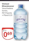 Mineralwasser im Angebot bei GLOBUS in Plauen Mineralwasser Angebote von Vöslauer bei GLOBUS Plauen für 0,69 €
