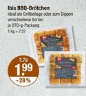 BBQ-Brötchen Angebote von Ibis bei V-Markt Kaufbeuren für 1,99 €