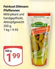 Pfefferonen im Angebot bei GLOBUS in Neunkirchen Pfefferonen Angebote von Feinkost Dittmann bei GLOBUS Neunkirchen für 1,99 €